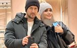جدید ترین عکس مادام مسیویی شاهرخ استخری و همسر 35 ساله اش در بلژیک/ همیشه شاد باشین